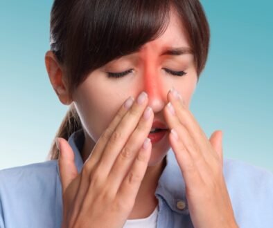 allergic sneezing