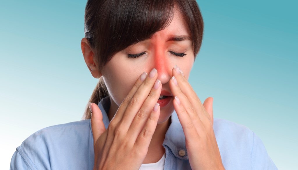 allergic sneezing